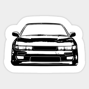 Nissan Silvia S13 Sketch Art Sticker